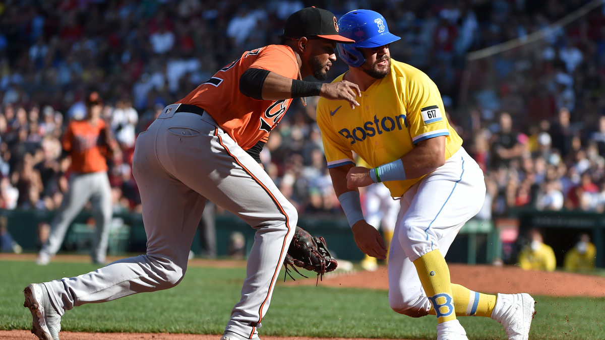 Boston Red Sox First Baseman Kyle Schwarber