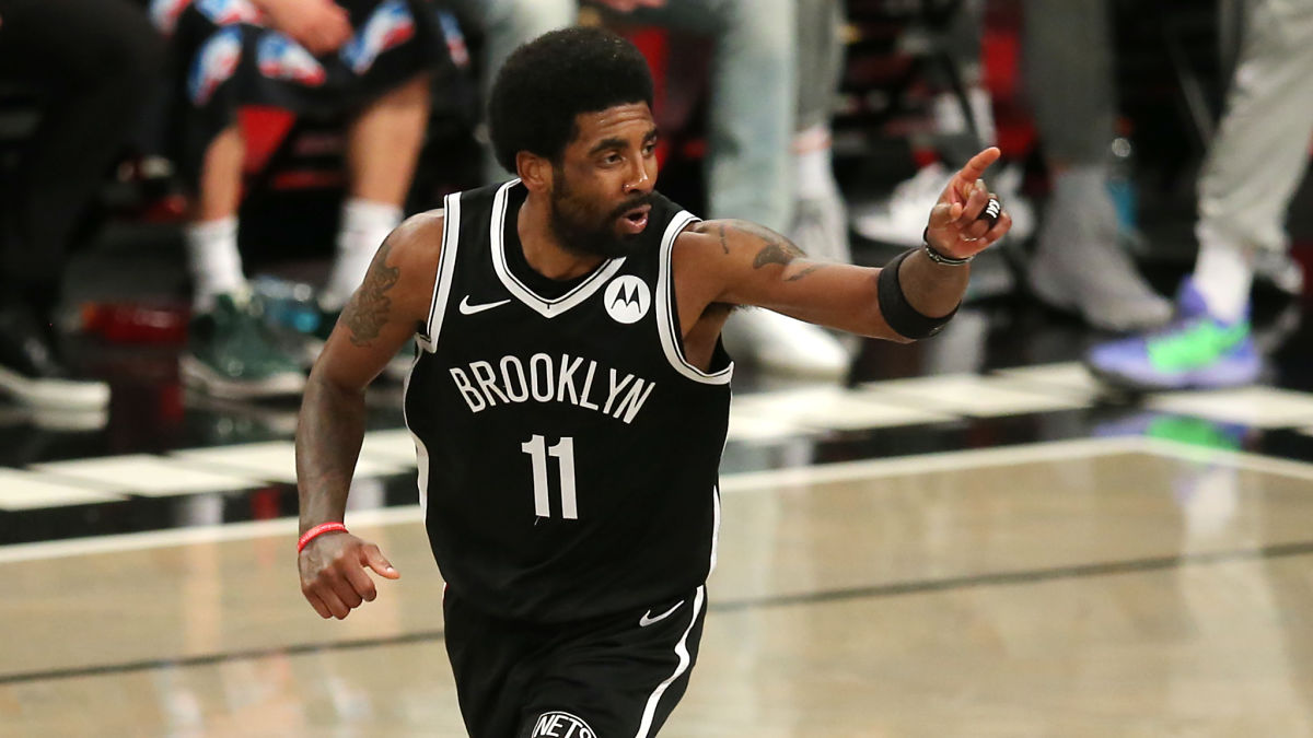 Brooklyn Nets guard Kyrie Irving