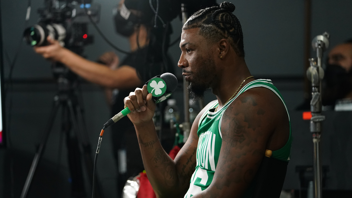 Boston Celtics guard Marcus Smart