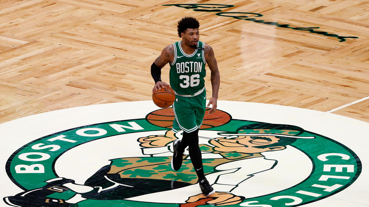 Boston Celtics Guard Marcus Smart