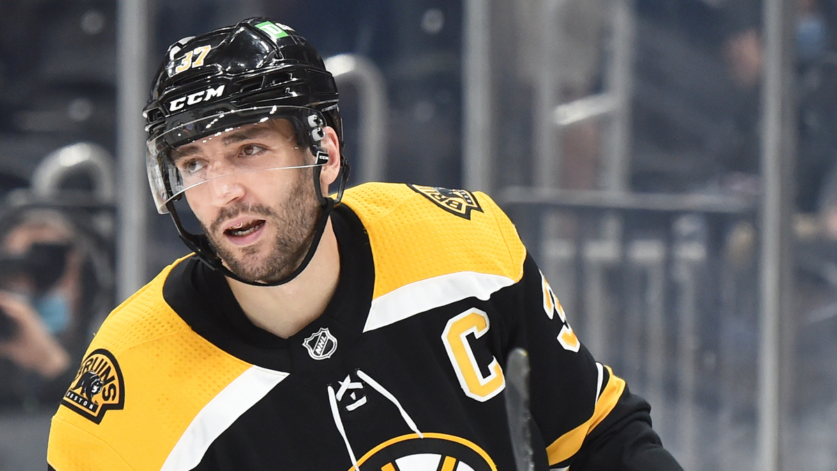 Boston Bruins Center Patrice Bergeron
