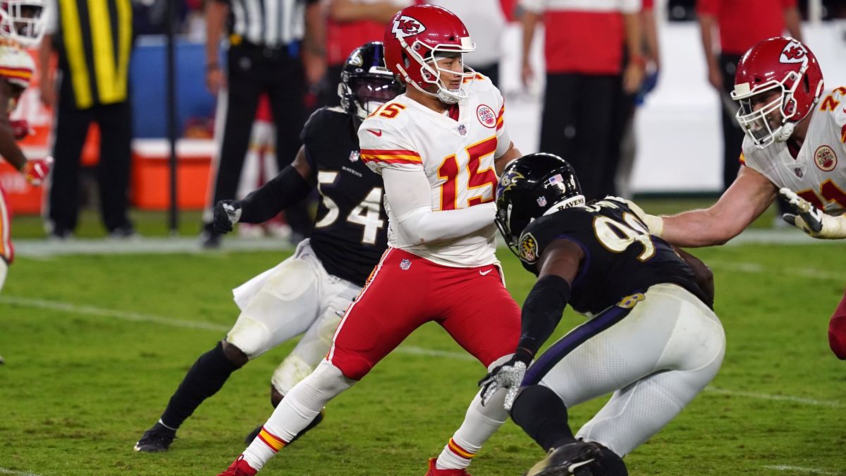 Kansas City Chiefs quarterback Patrick Mahomes