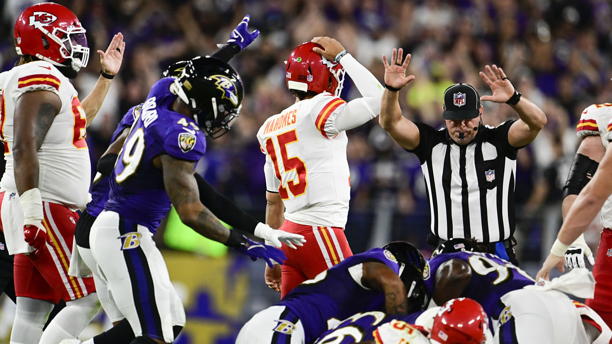 Kansas City Chiefs quarterback Patrick Mahomes