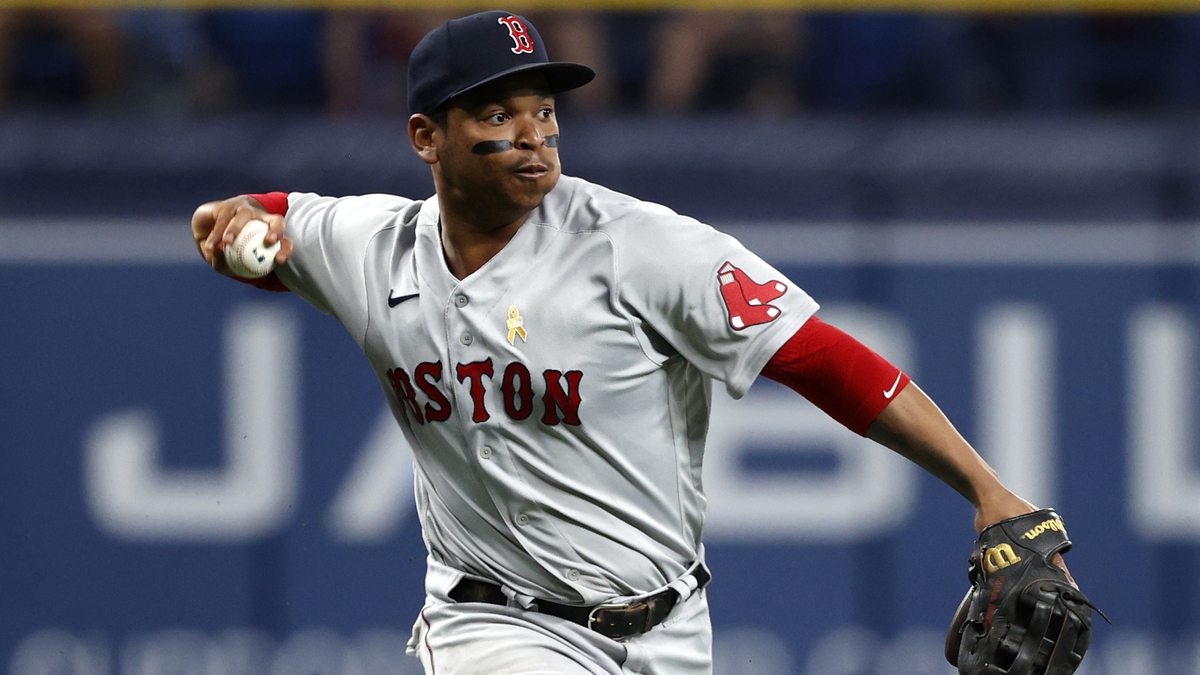 Boston Red Sox third baseman Rafael Devers