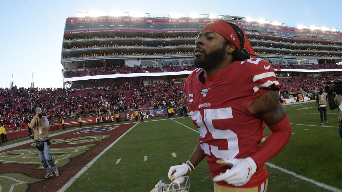 NFL cornerback Richard Sherman