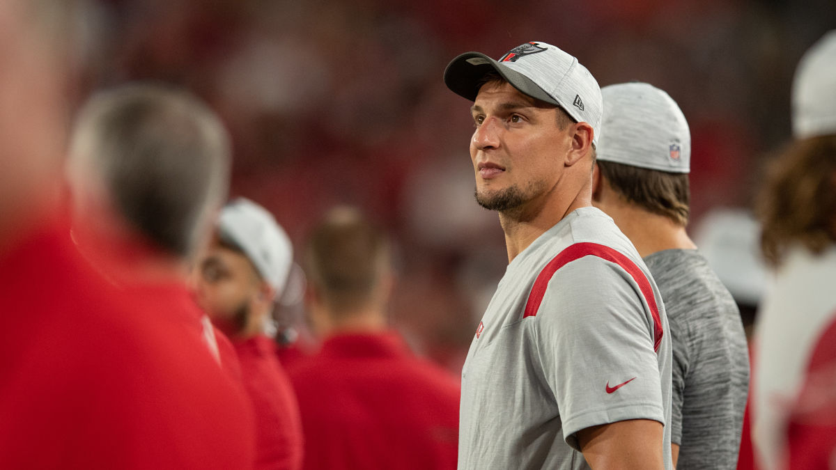 Tampa Bay Buccaneers tight end Rob Gronkowski