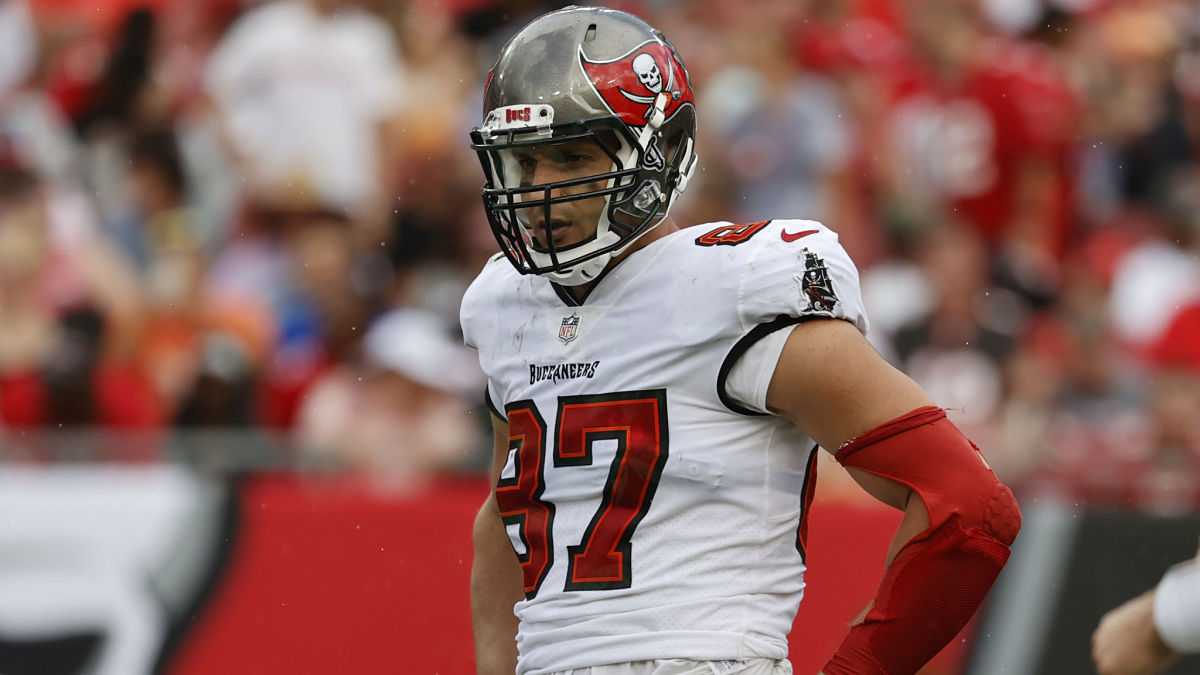 Tampa Bay Buccaneers tight end Rob Gronkowski