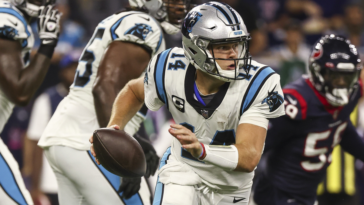 Carolina Panthers quarterback Sam Darnold