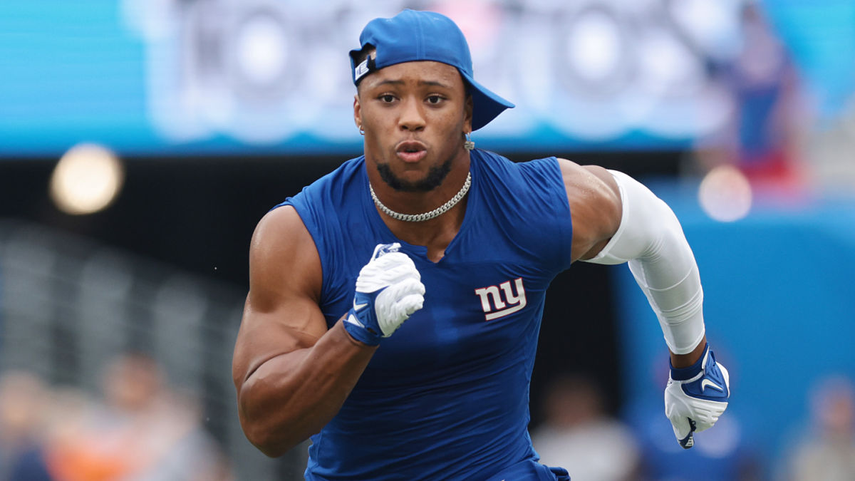 New York Giants running back Saquon Barkley
