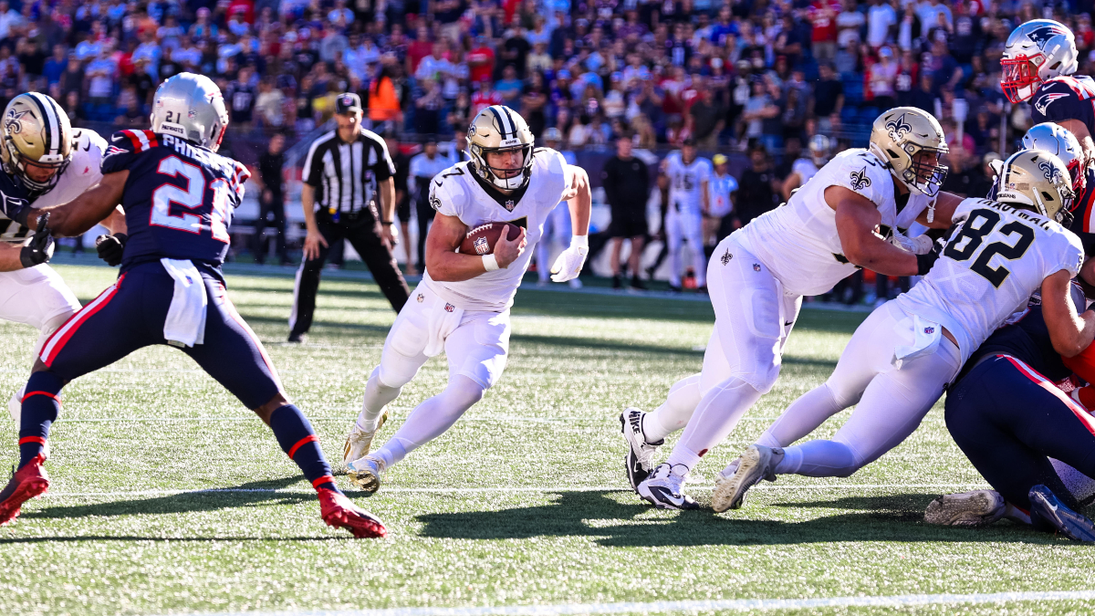New Orleans Saints quarterback Taysom Hill