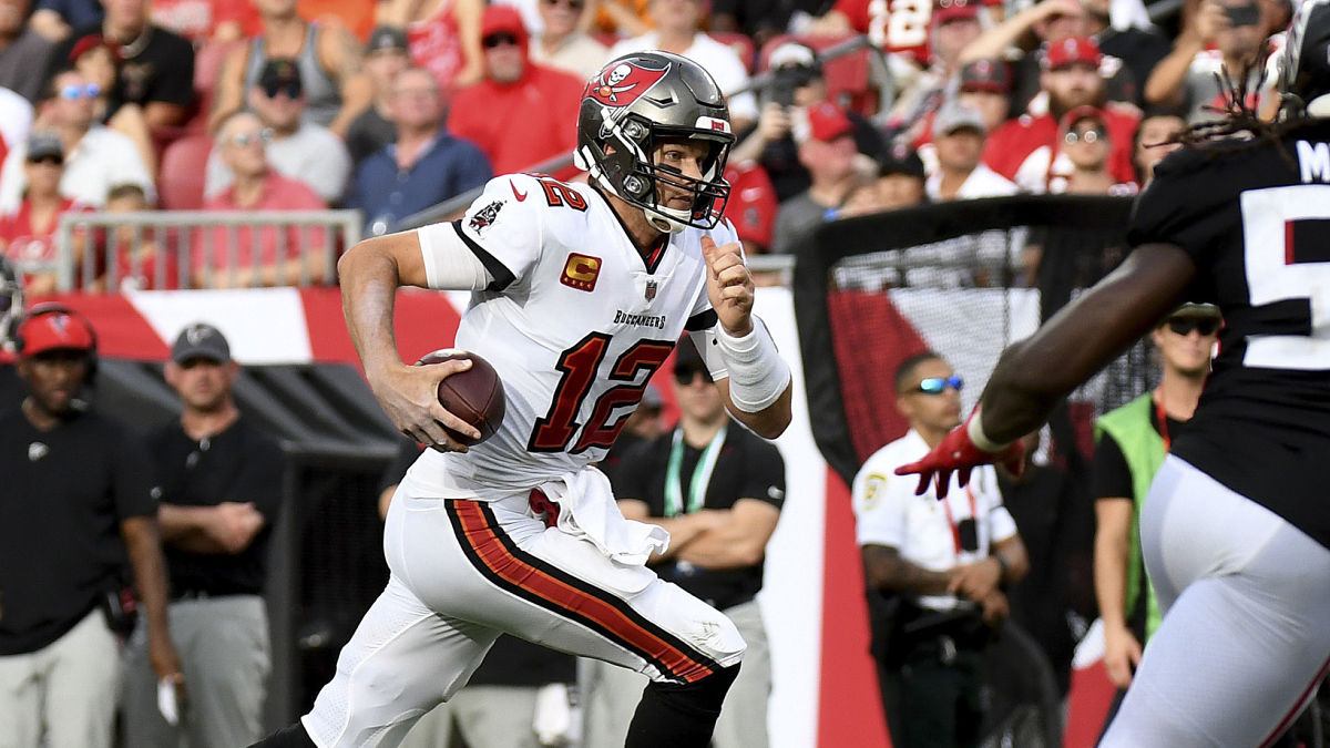 Tampa Bay Buccaneers quarterback Tom Brady