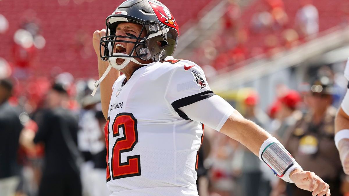 Tampa Bay Buccaneers quarterback Tom Brady