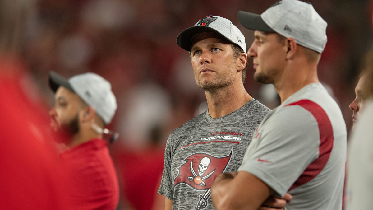 Tampa Bay Buccaneers quarterback Tom Brady