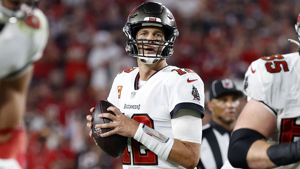 Tampa Bay Buccaneers quarterback Tom Brady
