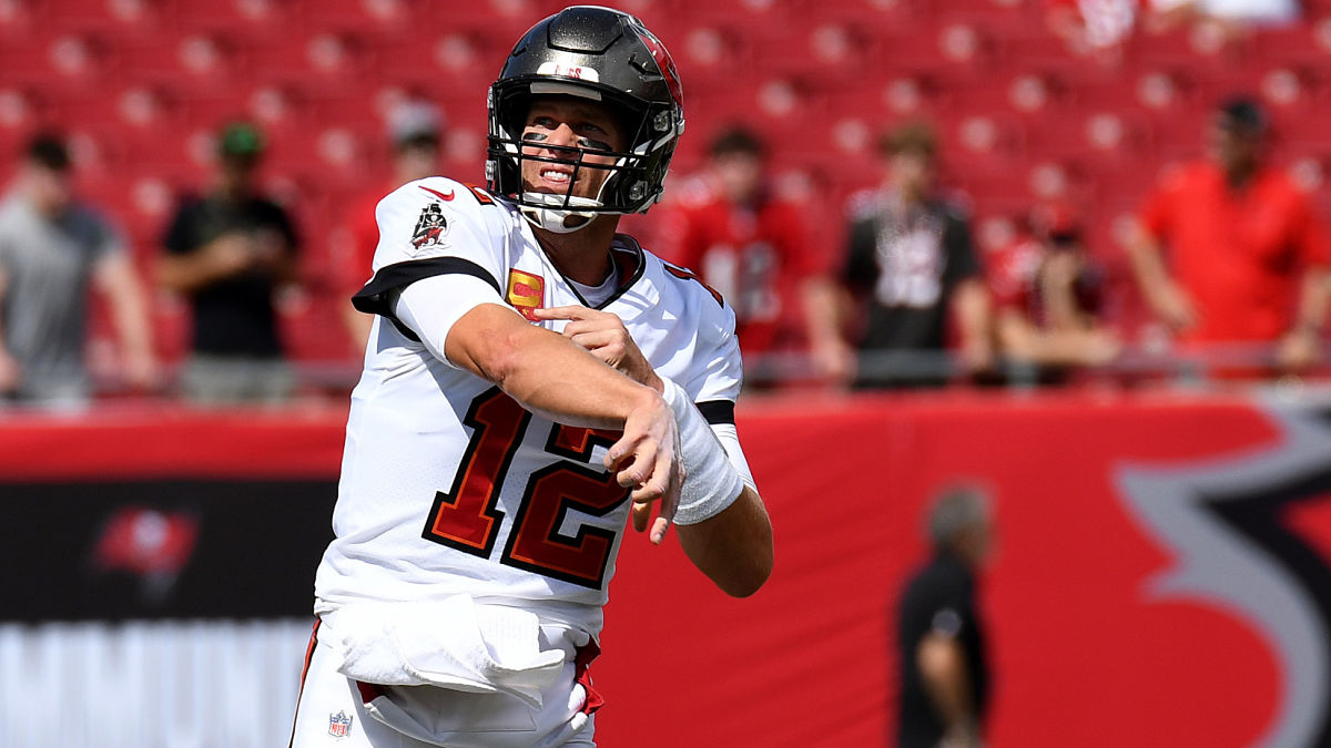 Tampa Bay Buccaneers quarterback Tom Brady