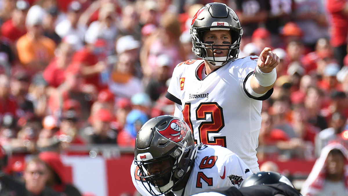 Tampa Bay Buccaneers quarterback Tom Brady