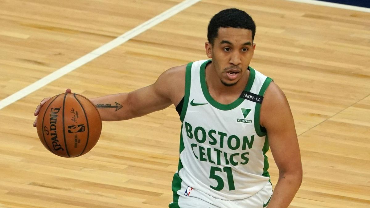 Boston Celtics guard Tremont Waters