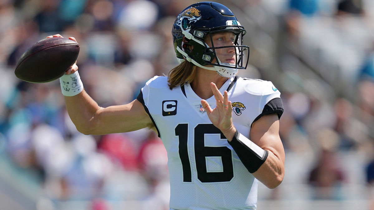 Jacksonville Jaguars quarterback Trevor Lawrence