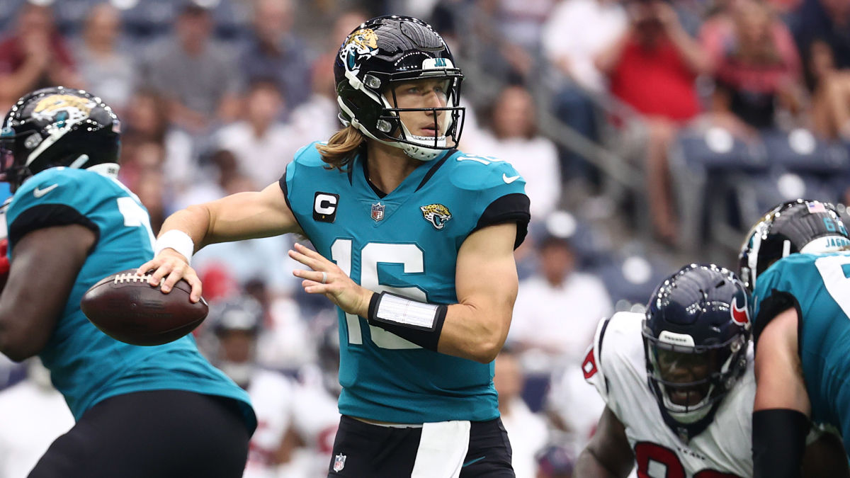 Jacksonville Jaguars quarterback Trevor Lawrence