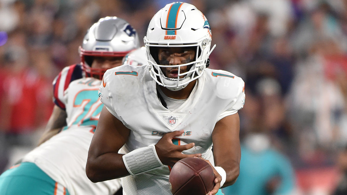Miami Dolphins quarterback Tua Tagovailoa