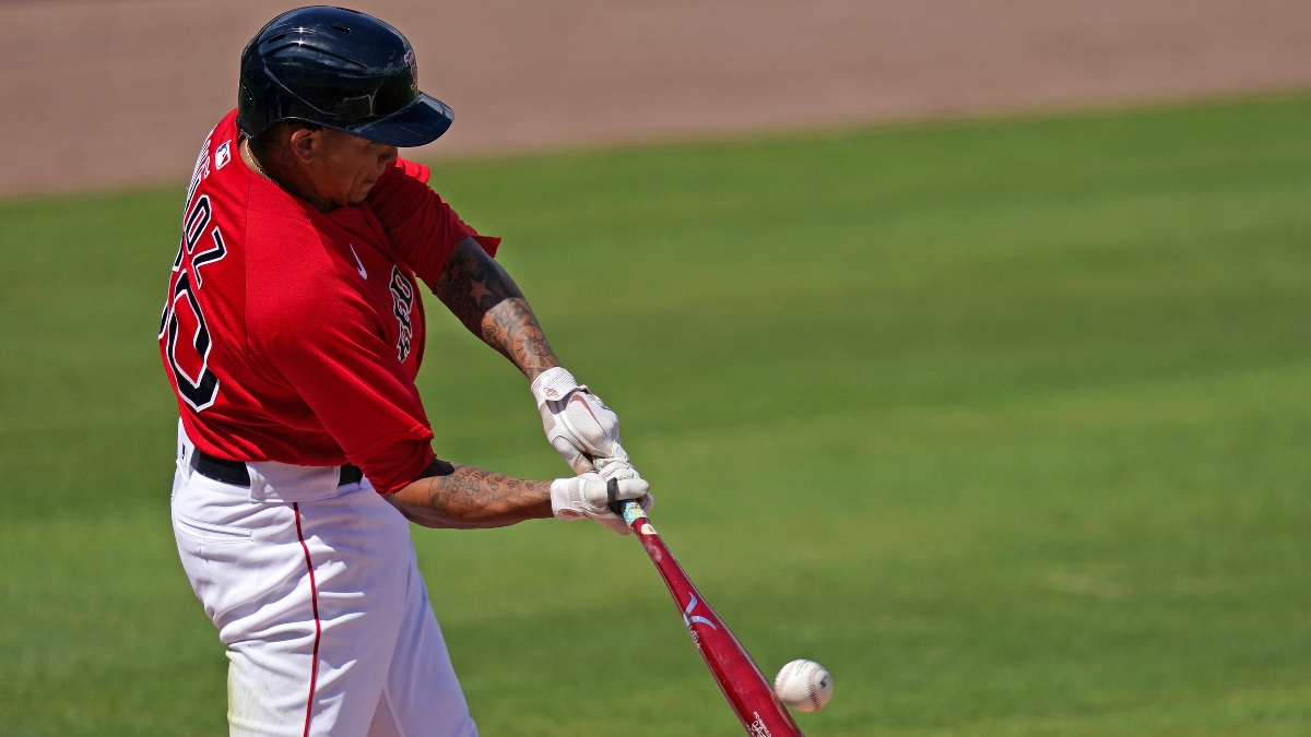 Boston Red Sox infielder Yairo Muñoz