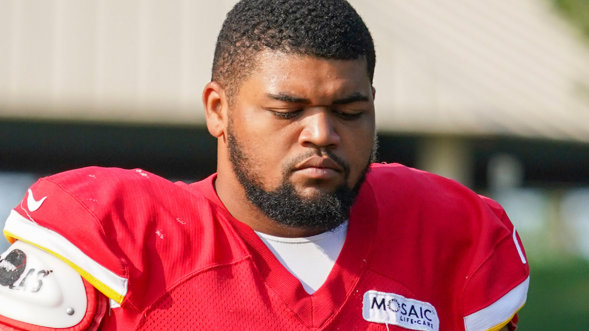 Kansas City Chiefs offensive tackle Yasir Durant