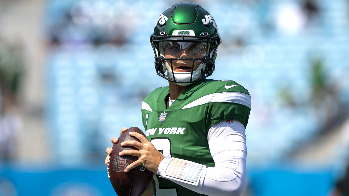 New York Jets quarterback Zach Wilson