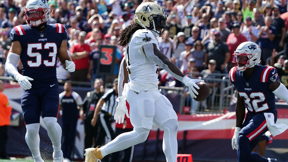New Orleans Saints running back Alvin Kamara