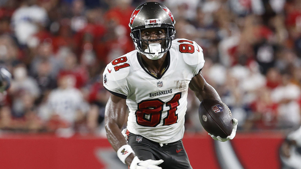 Tampa Bay Buccaneers receiver Antonio Brown
