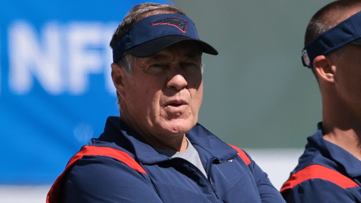 New England Patriots head coach Bill Belichick