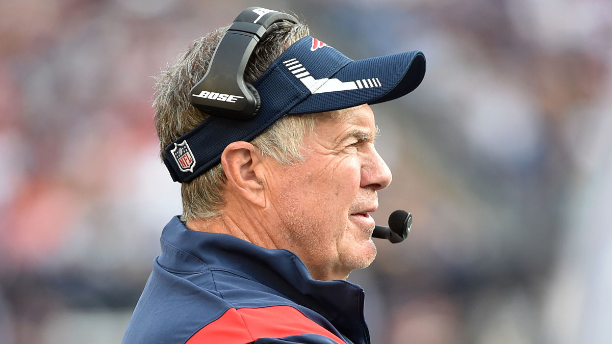 New England Patriots head coach Bill Belichick