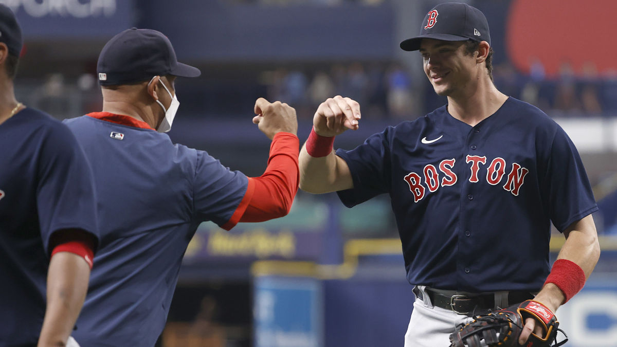 Boston Red Sox infielder Bobby Dalbec
