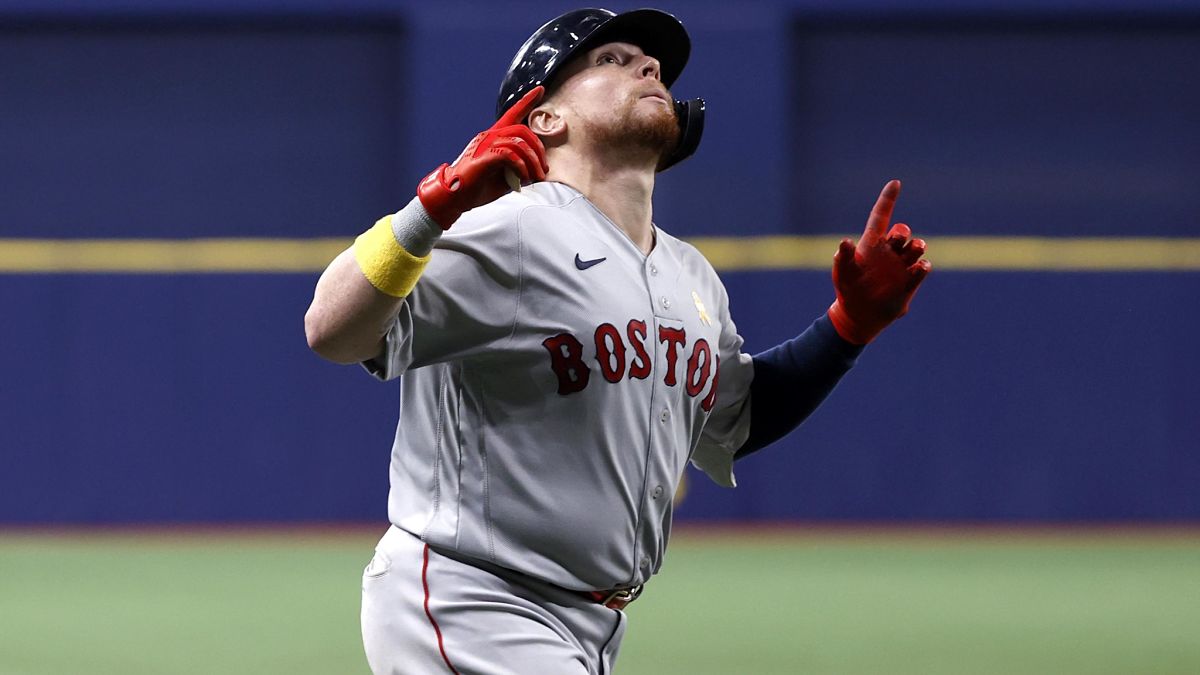 Boston Red Sox catcher Christian Vazquez