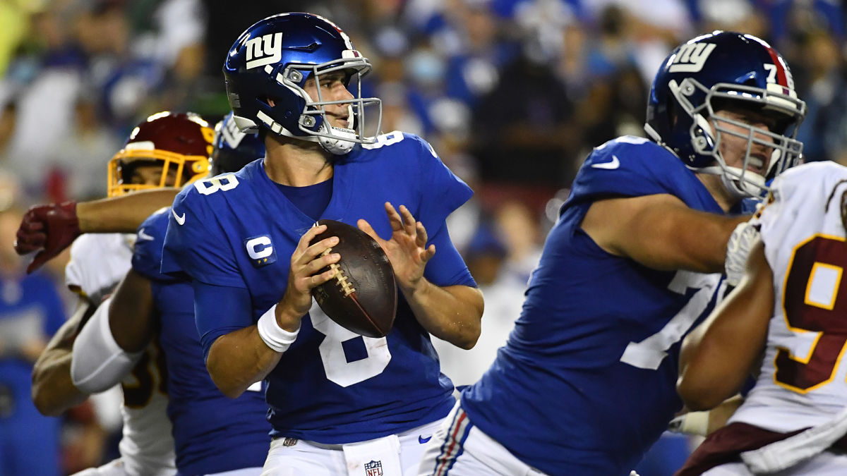 New York Giants quarterback Daniel Jones