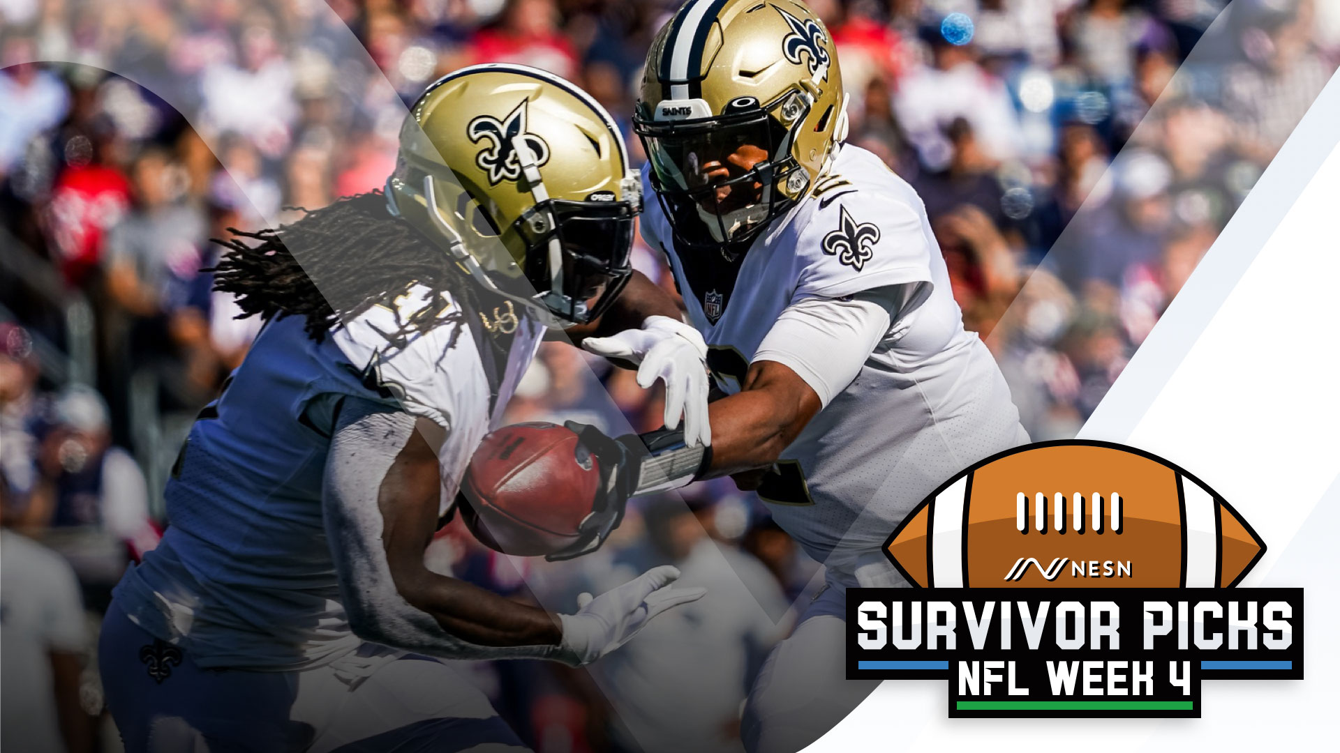 New Orleans Saints quarterback Jameis Winston, running back Alvin Kamara