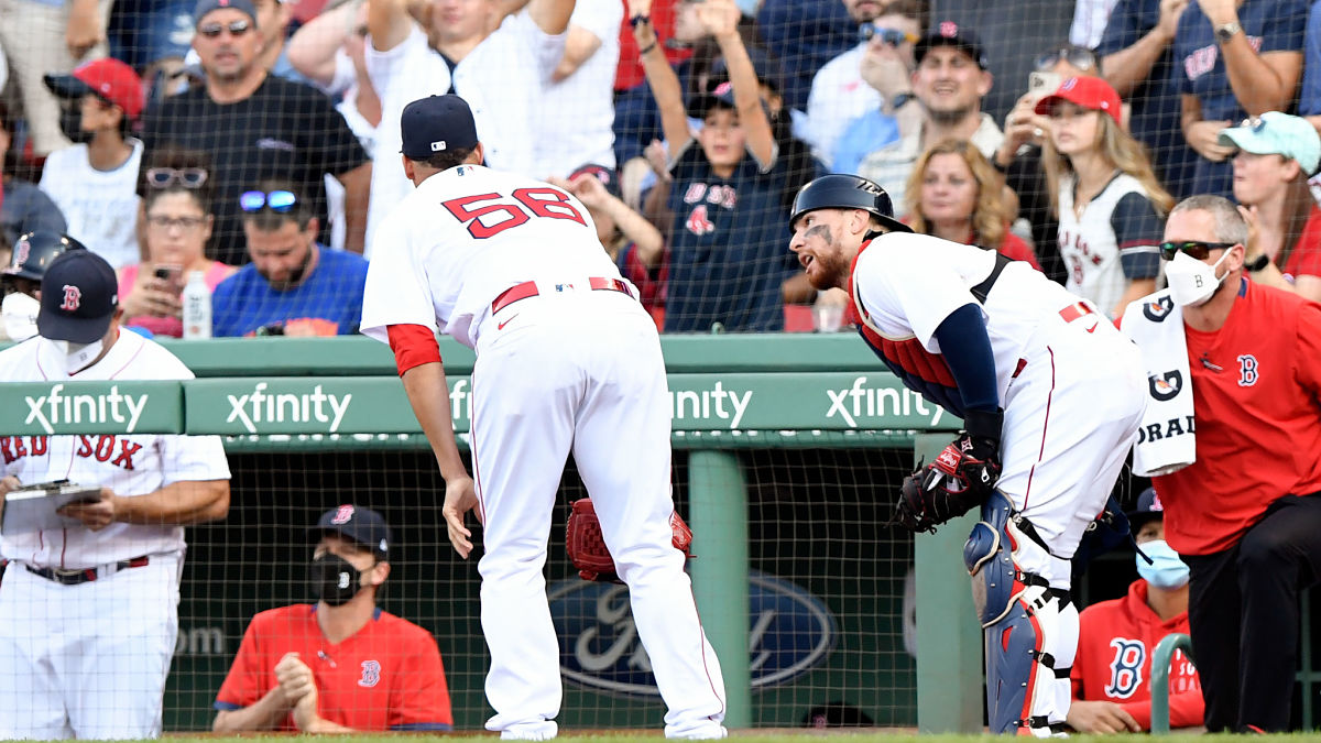 Boston Red Sox relief pitcher Hansel Robles