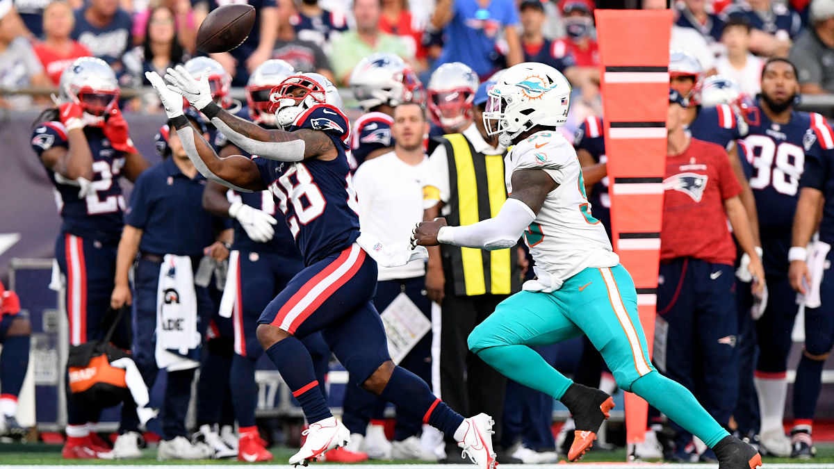 New England Patriots running back James White