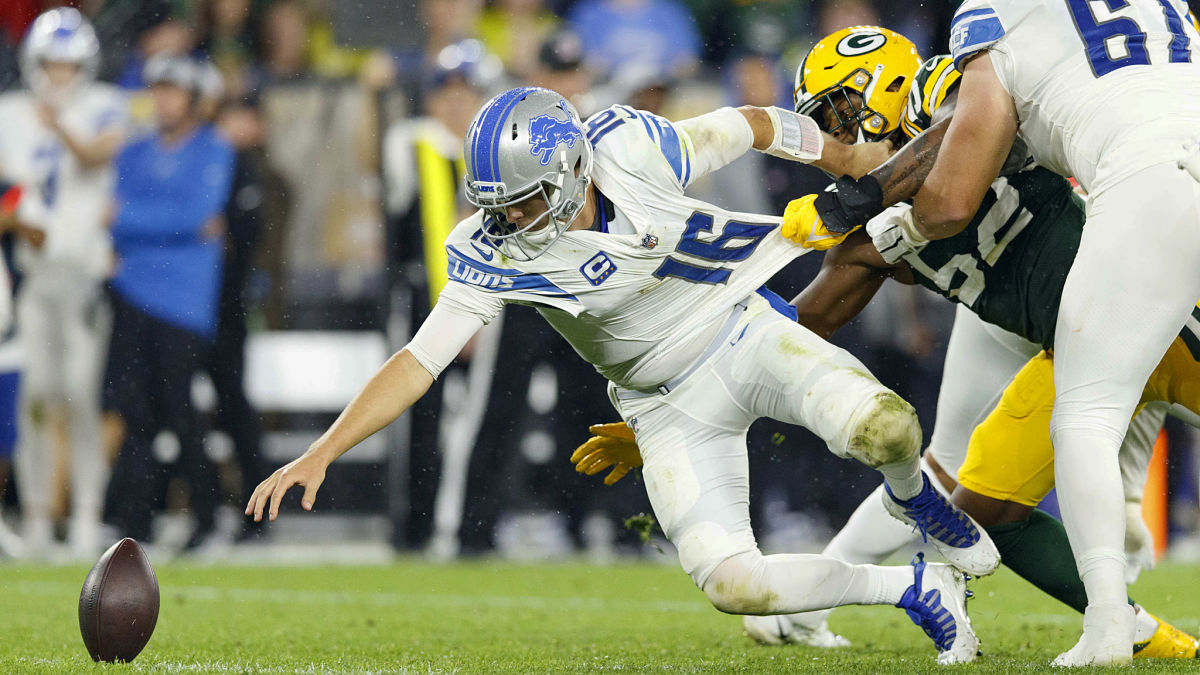Detroit Lions quarterback Jared Goff