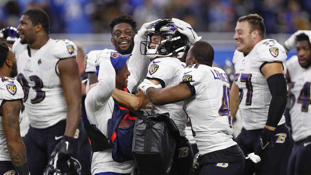 Baltimore Ravens kicker Justin Tucker