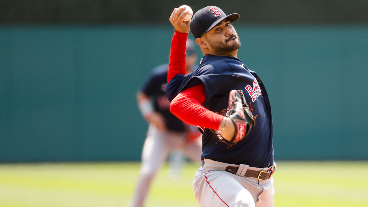 Boston Red Sox starting pitcher Martin Perez
