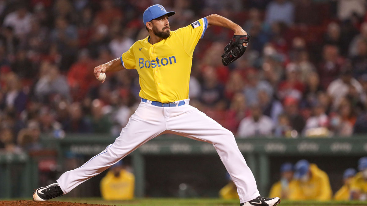 Boston Red Sox relief pitcher Matt Barnes