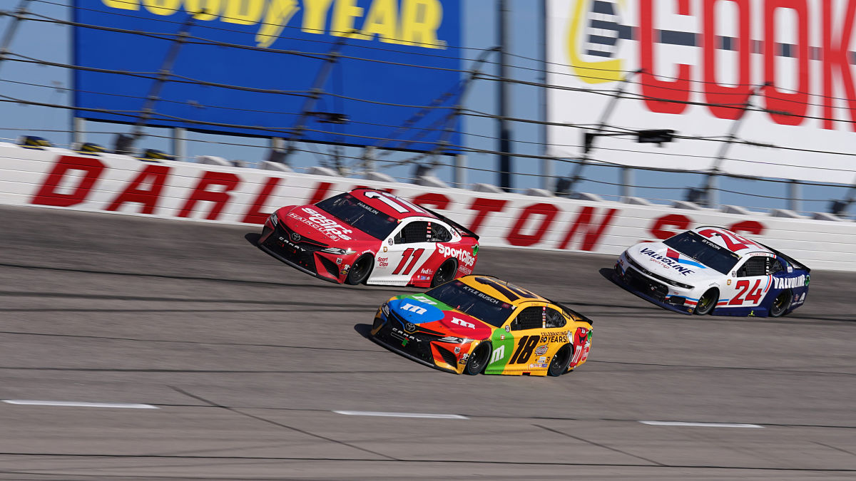 NASCAR drivers at Darlington Raceway