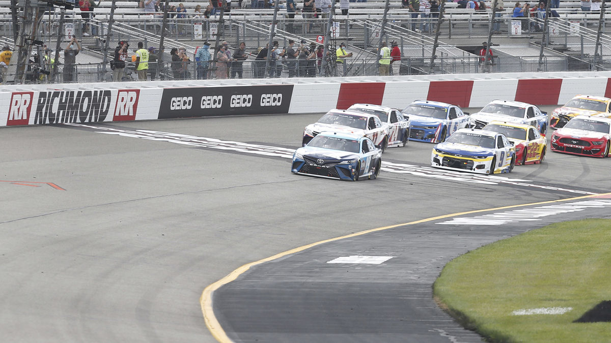 NASCAR drivers at Richmond Raceway
