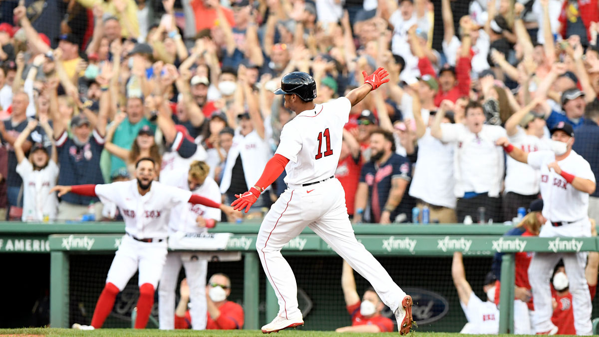 Boston Red Sox third baseman Rafael Devers