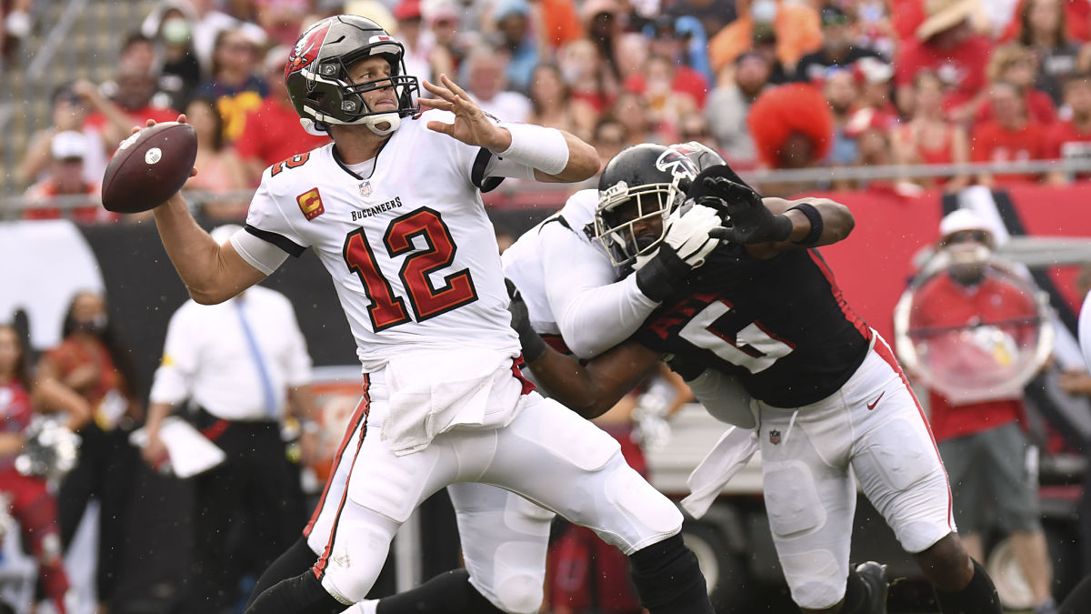 Tampa Bay Buccaneers quarterback Tom Brady