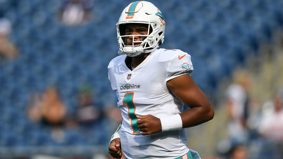 Miami Dolphins quarterback Tua Tagovailoa