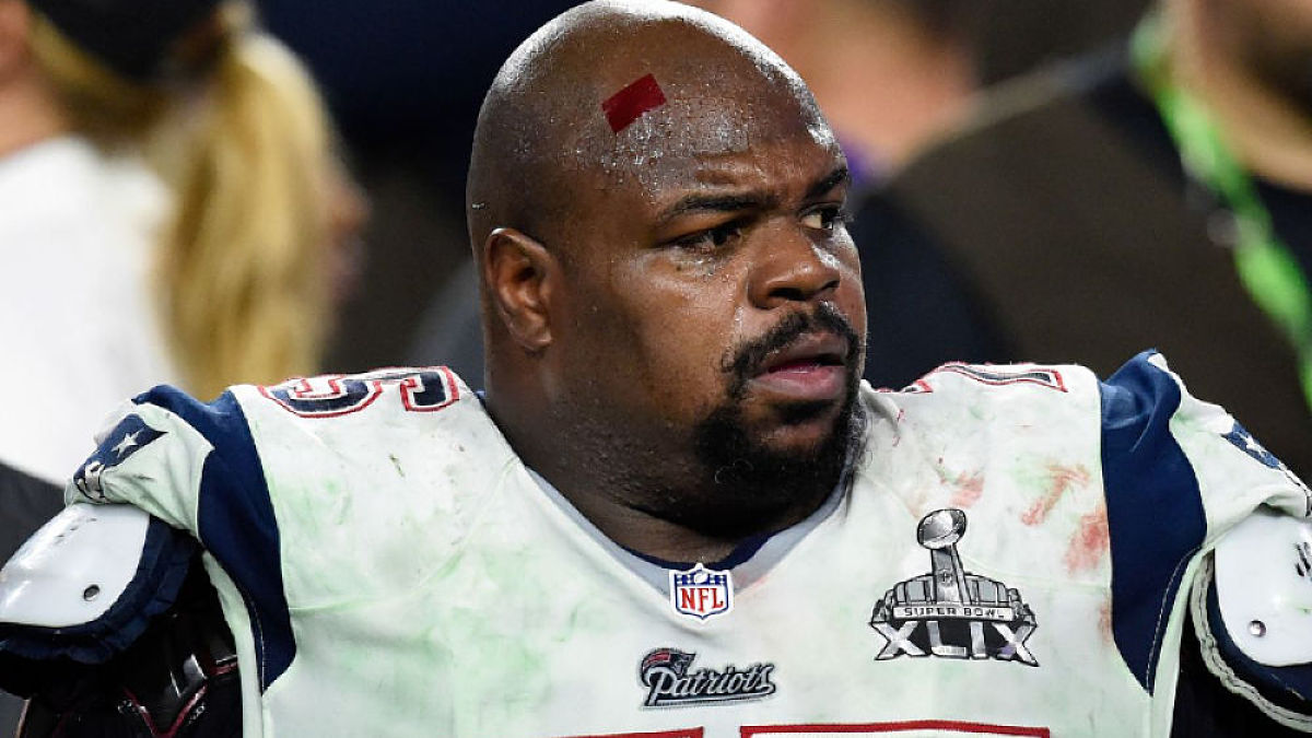 Former New England Patriots defensive lineman Vince Wilfork