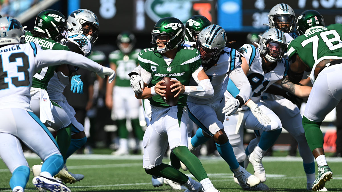 New York Jets quarterback Zach Wilson