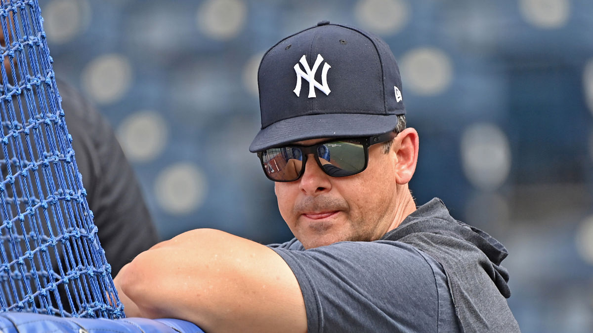 New York Yankees manager Aaron Boone