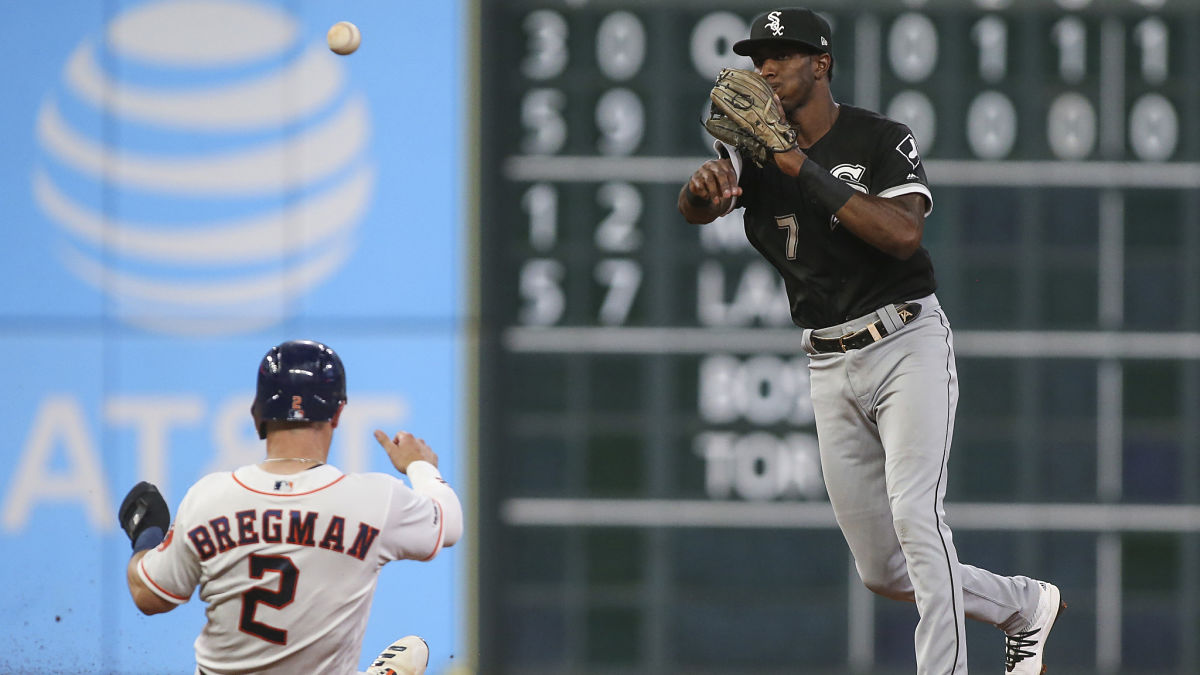 Houston Astros third baseman Alex Bregman and Chicago White Sox shortstop Tim Anderson